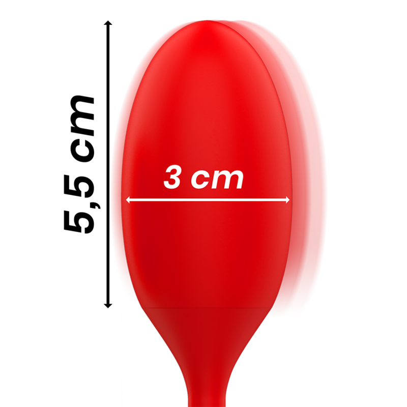 Oeuf vibrant anal